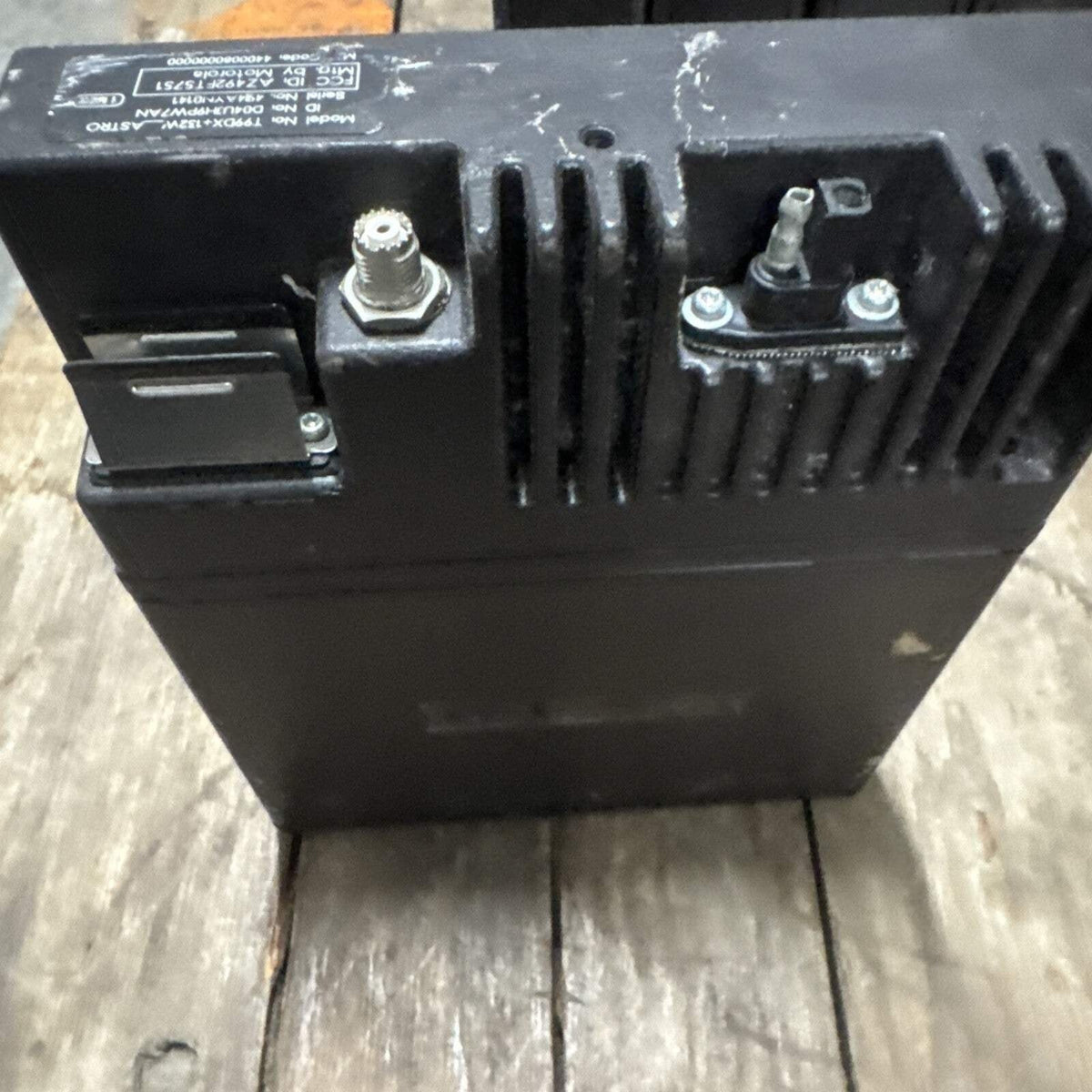 Motorola Flashport T99dx+132W Astro AZ492FT5751 Radio Control Unit Set of 9