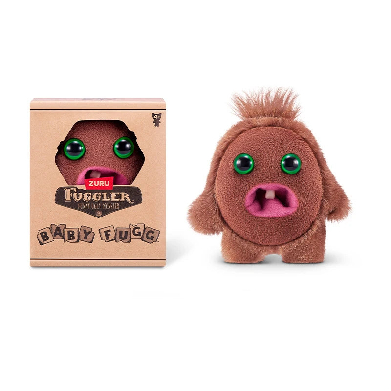 Fuggler Ugly Teeth Monsters Plush Toys Fuggler Baby Cartoon Wide Eyed Weirdo Rabbit Peluche Kawaii Multicolor Peluche Doll 8-9CM