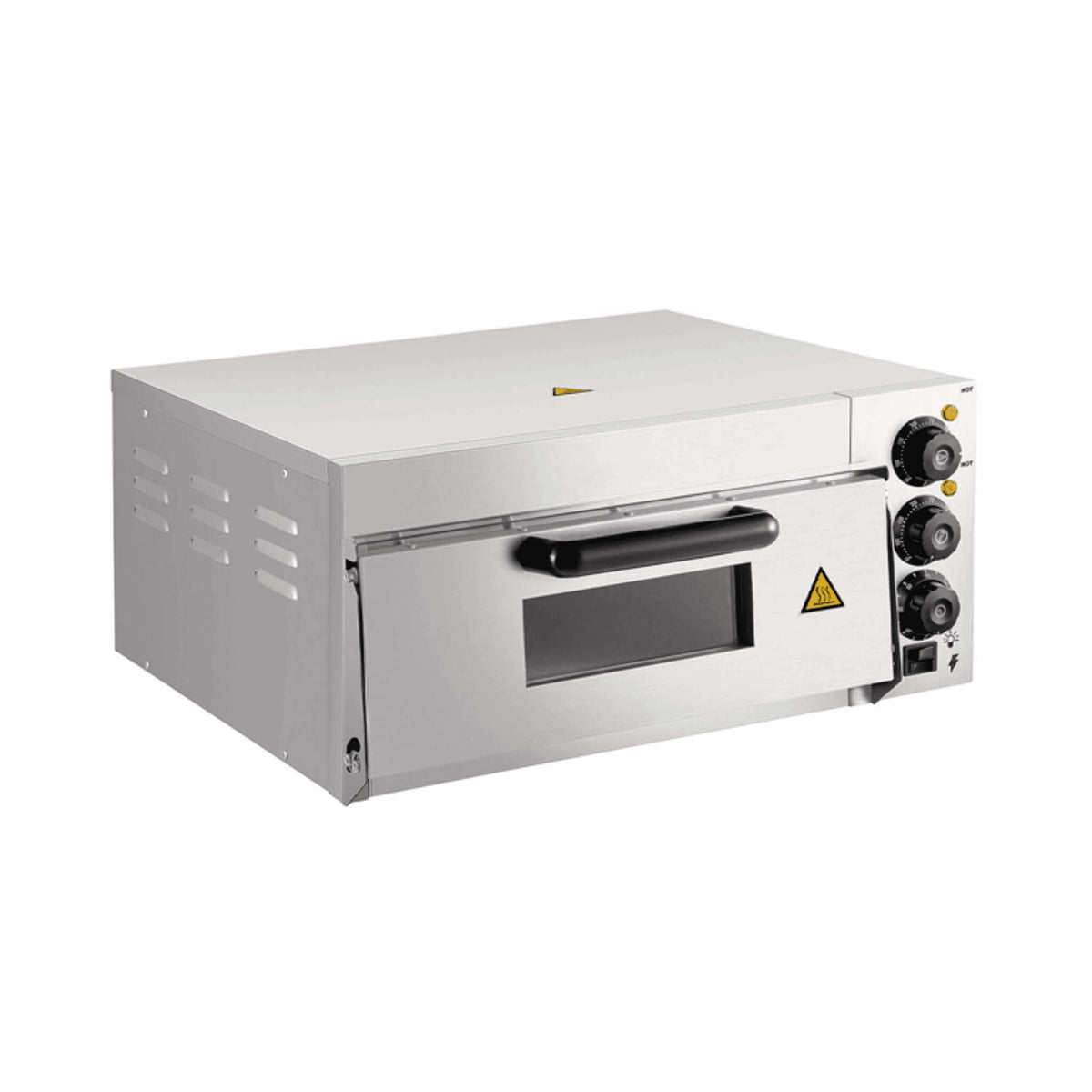 14-Inch Electric Single Deck Countertop Commercial Pizza Oven (SAK92582)