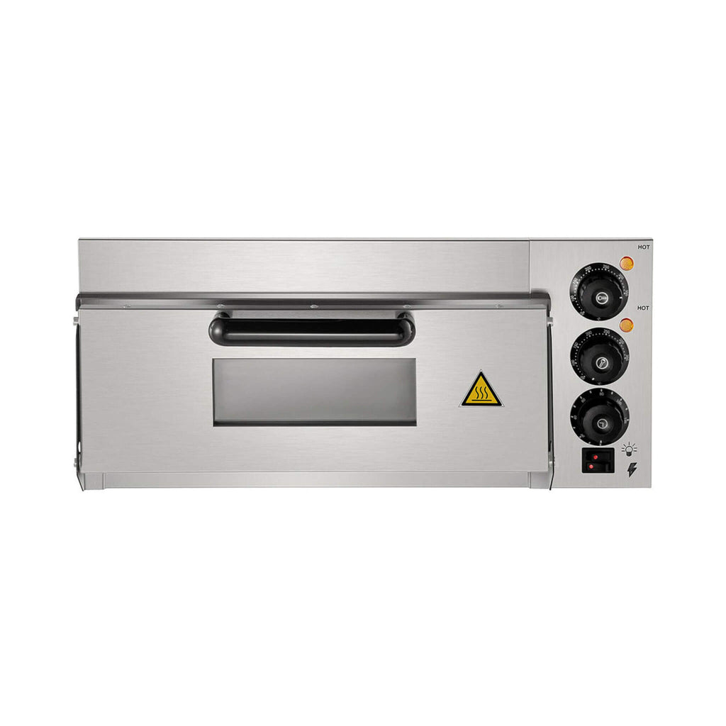 14-Inch Electric Single Deck Countertop Commercial Pizza Oven (SAK92582)