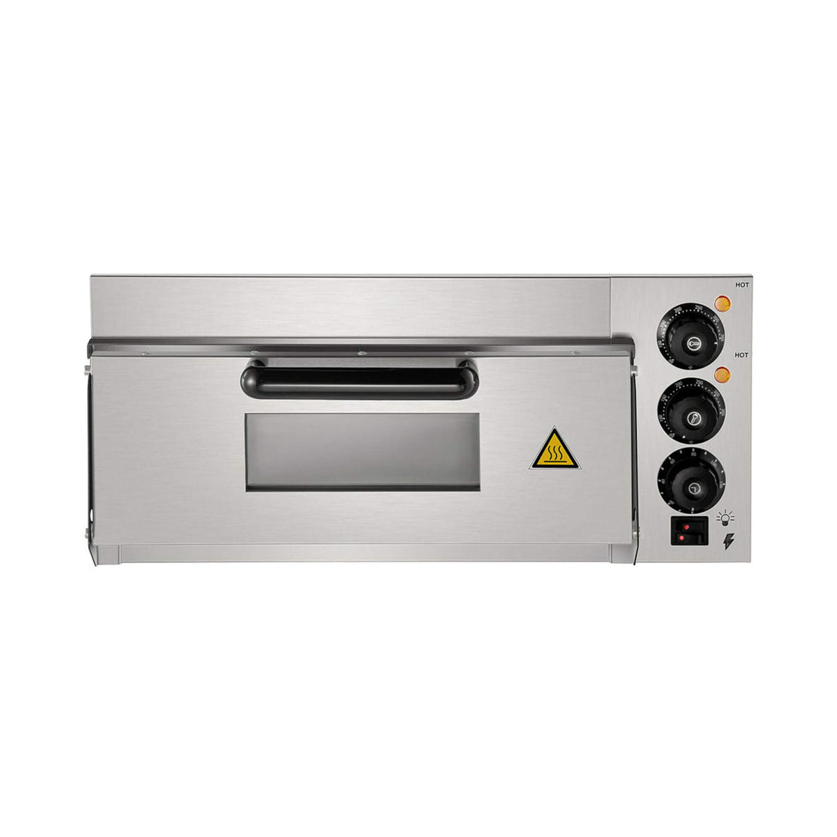 14-Inch Electric Single Deck Countertop Commercial Pizza Oven (SAK92582)