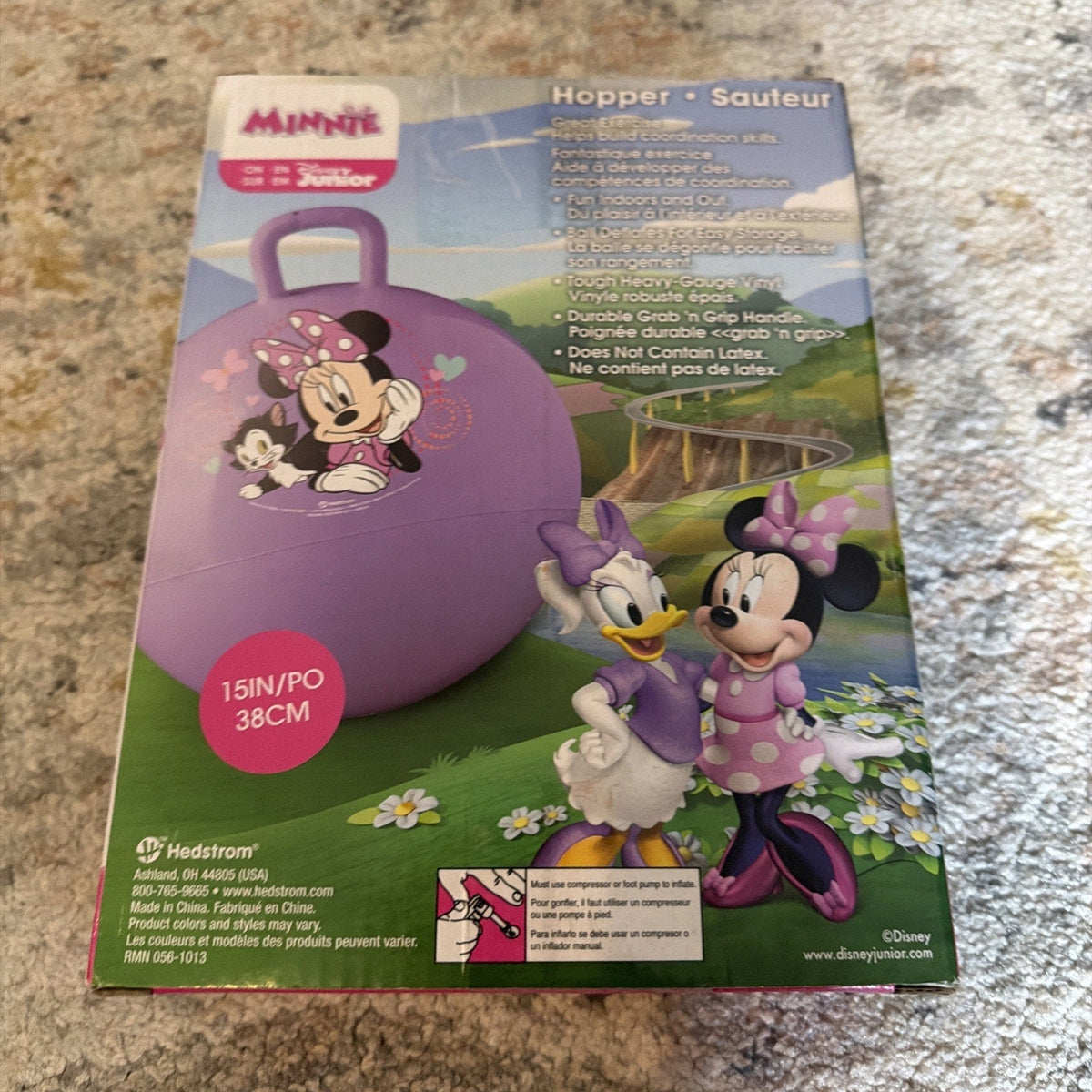 Minnie Mouse Hopper Disney Junior Kids Activity Exercise Toy Ball