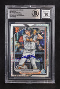 Jung Hoo Lee Signed 2024 Bowman Chrome Mega Box #67 RC (BGS | Auto 10)