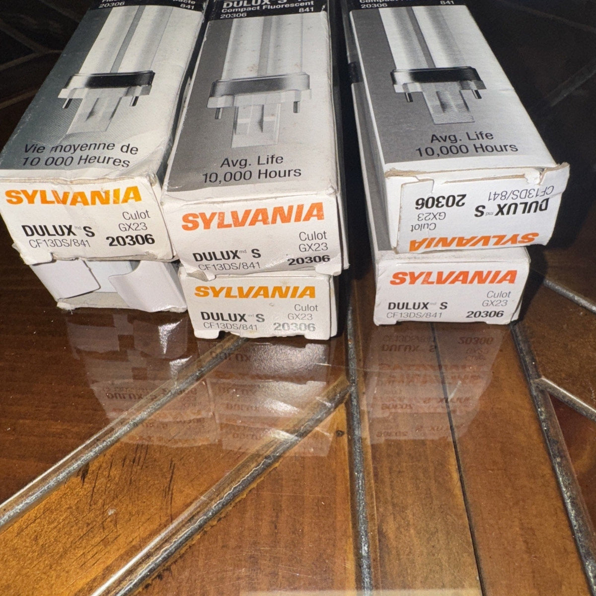 Sylvania 20335 Dulux S CF13DS/835 13W Fluorescent Bulb (Set of 6)