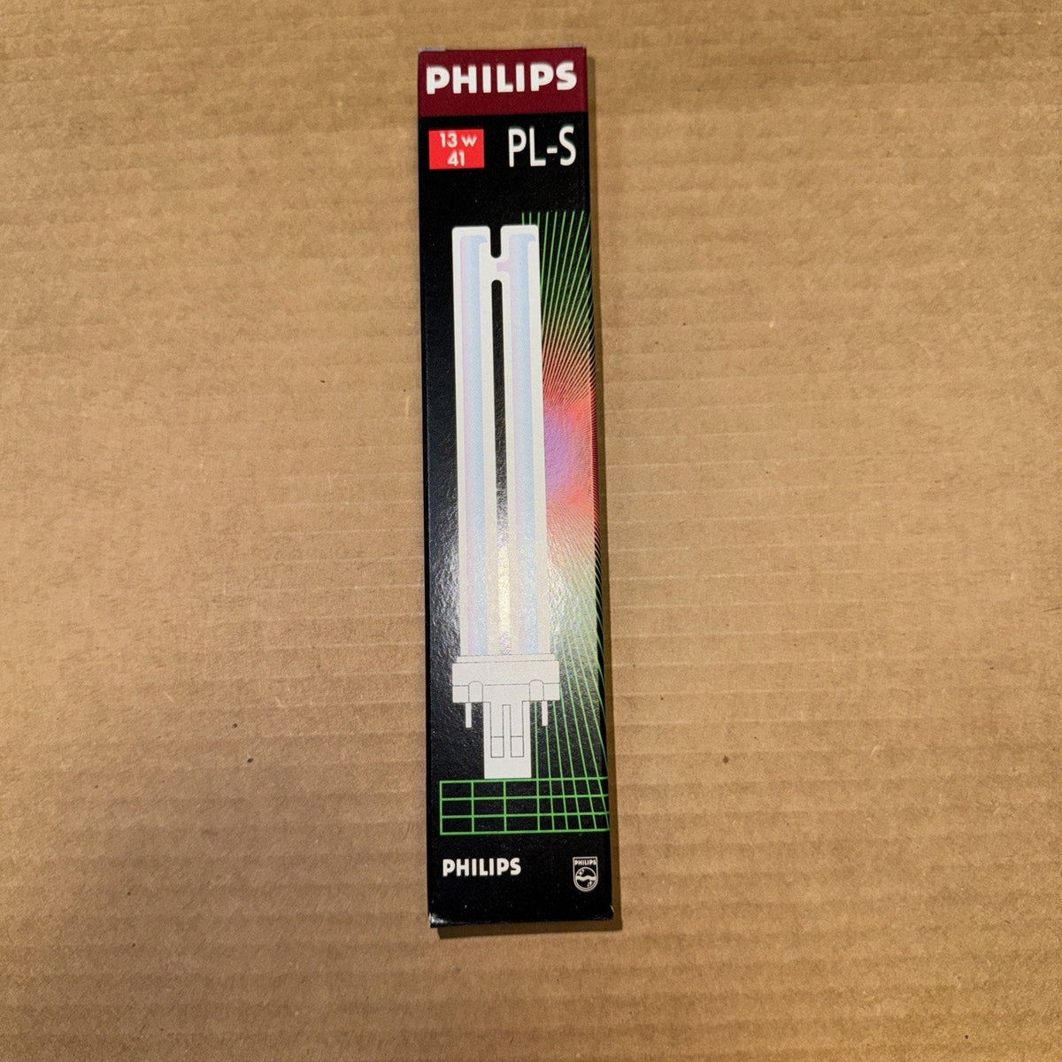 Philips PL-S 13W/30 Twin Fluorescent Tube, 2-Pin GX23 Base (Set of 10)