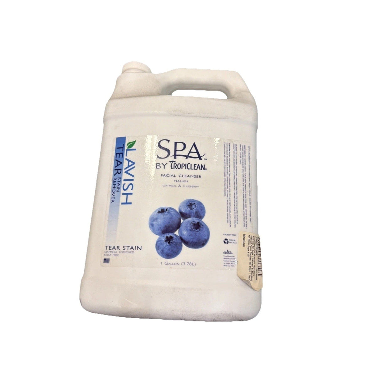 Pet Facial Scrub Gentle Dog Cat Tear Strain Remover Oatmeal Blueberry Formula