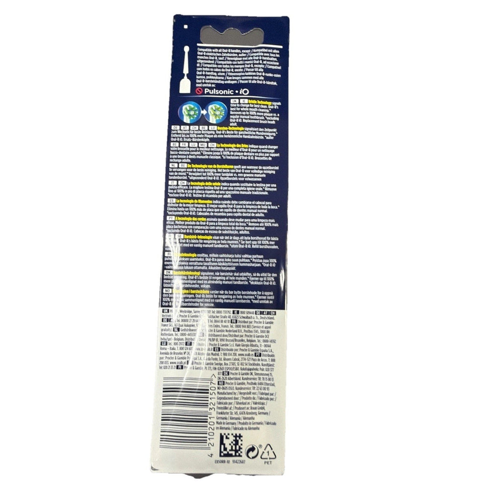 Set of 8 Oral-B Cross Action Replacement Brush Heads XXXL Pack, 80 Heads Total