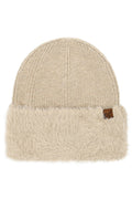 C.C Fur Cuff Beanie
