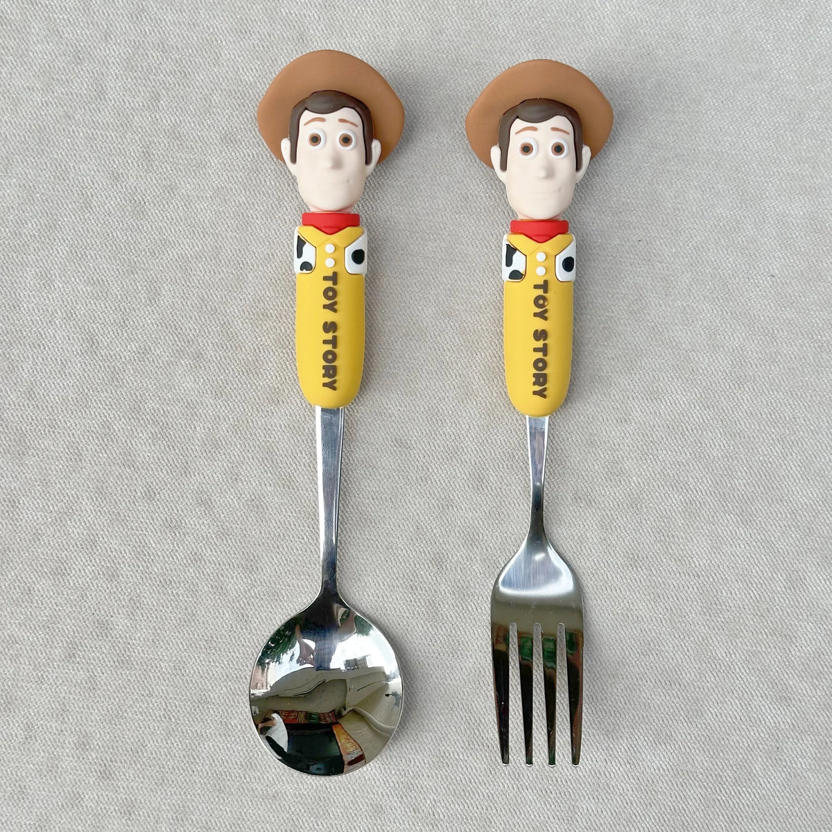 Toy Story 5 Spoon Fork Cutlery Set Woody Buzz Lightyear Jessie Forky Alien Cartoon Character Birthday Christmas Gift For Fans