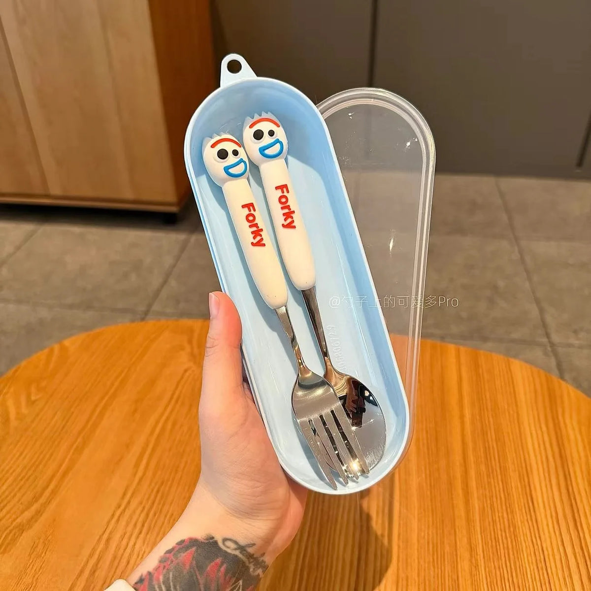 Toy Story 5 Spoon Fork Cutlery Set Woody Buzz Lightyear Jessie Forky Alien Cartoon Character Birthday Christmas Gift For Fans