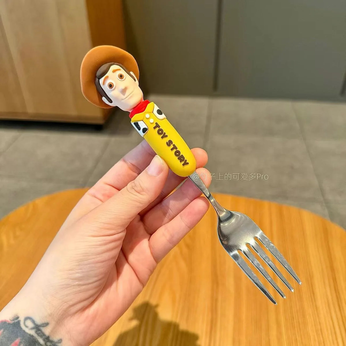 Toy Story 5 Spoon Fork Cutlery Set Woody Buzz Lightyear Jessie Forky Alien Cartoon Character Birthday Christmas Gift For Fans