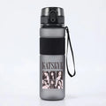 Fashion K POP KATSEYE 550ml Sports Water Cup for Women Anime Cartoon Fashion Water Bottle Boys Girls Portable Good-looking Cups