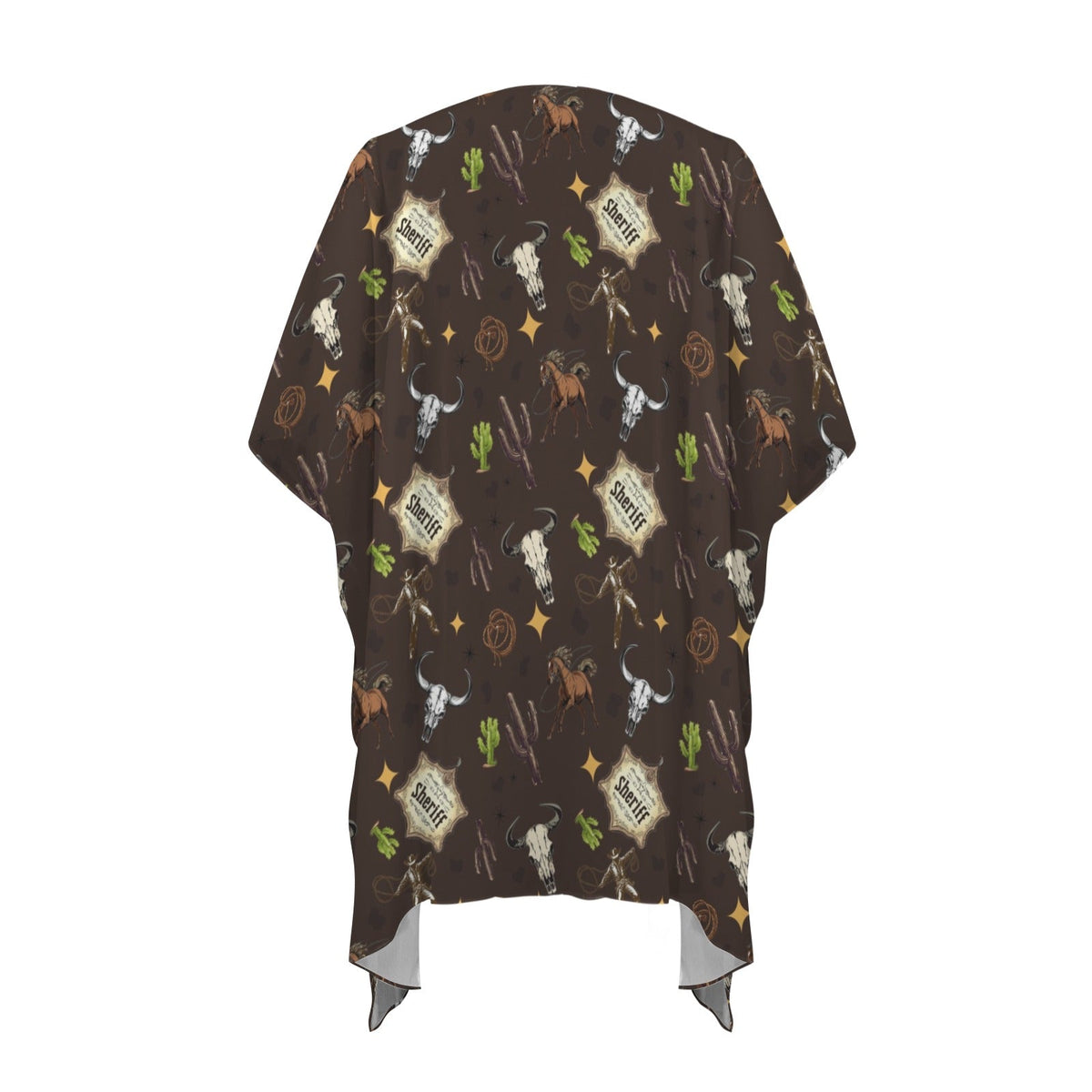 Baha Ranch Western Kimono Duster Coverup