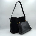 Shoulder Bag with Matching Removable Zipper Pouch