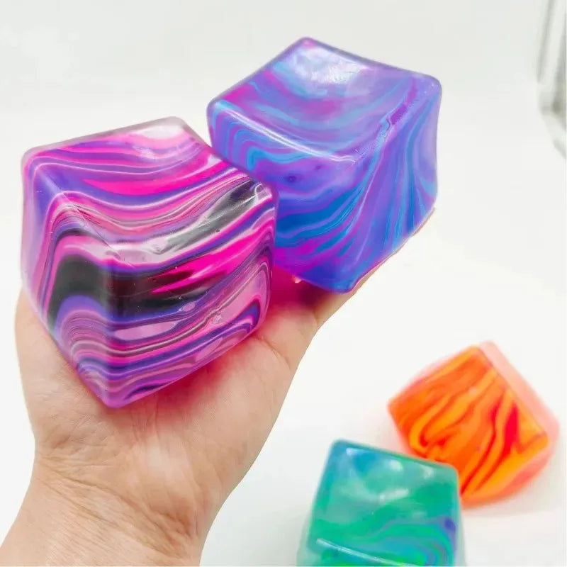 #@200+ Pcs Surprise Box Toys Novelty Stress Relief Assorted Squishy Figures Blind Box Fun Mystery Fidget Stress Relief Surprise