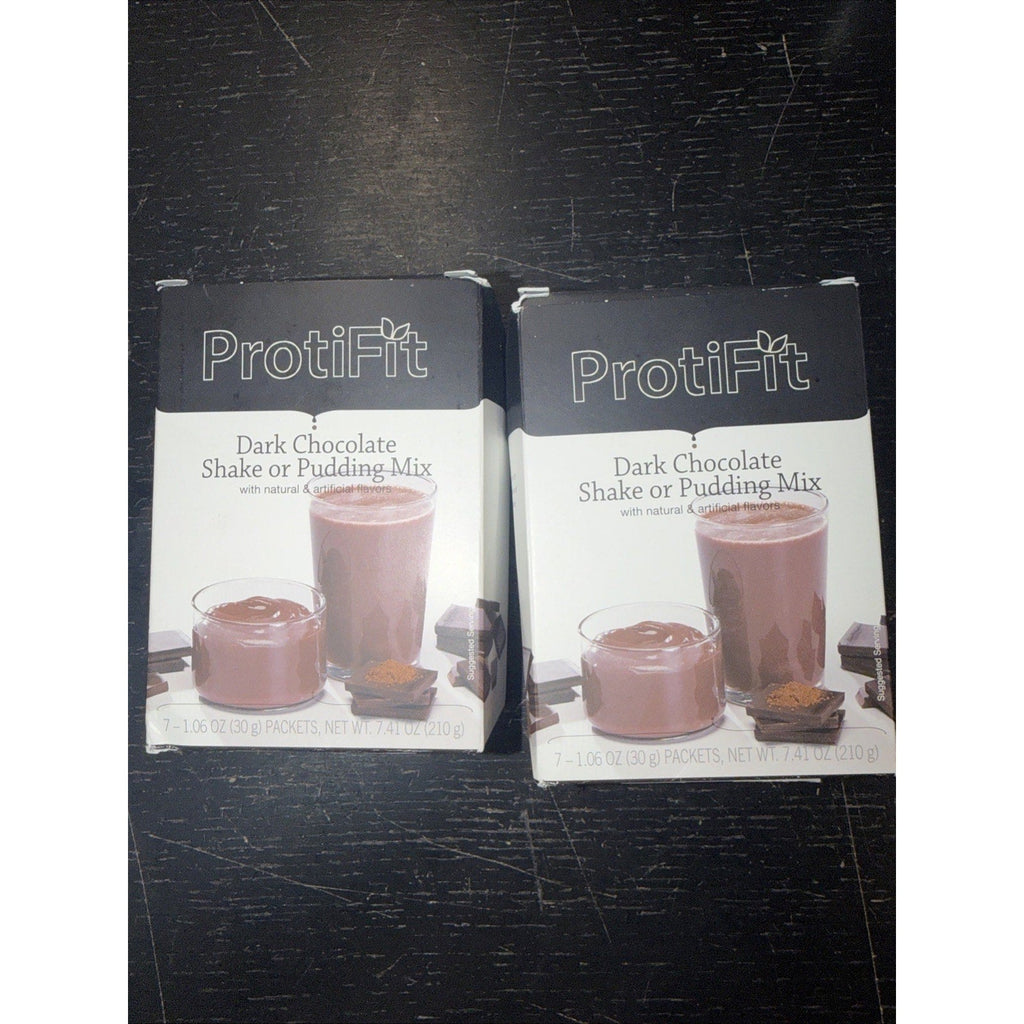 Set of 2 Boxes Proti Fit Dark Chocolate Pudding-Shake