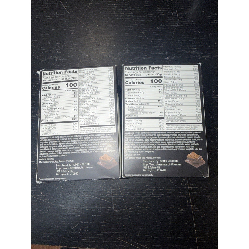 Set of 2 Boxes Proti Fit Dark Chocolate Pudding-Shake