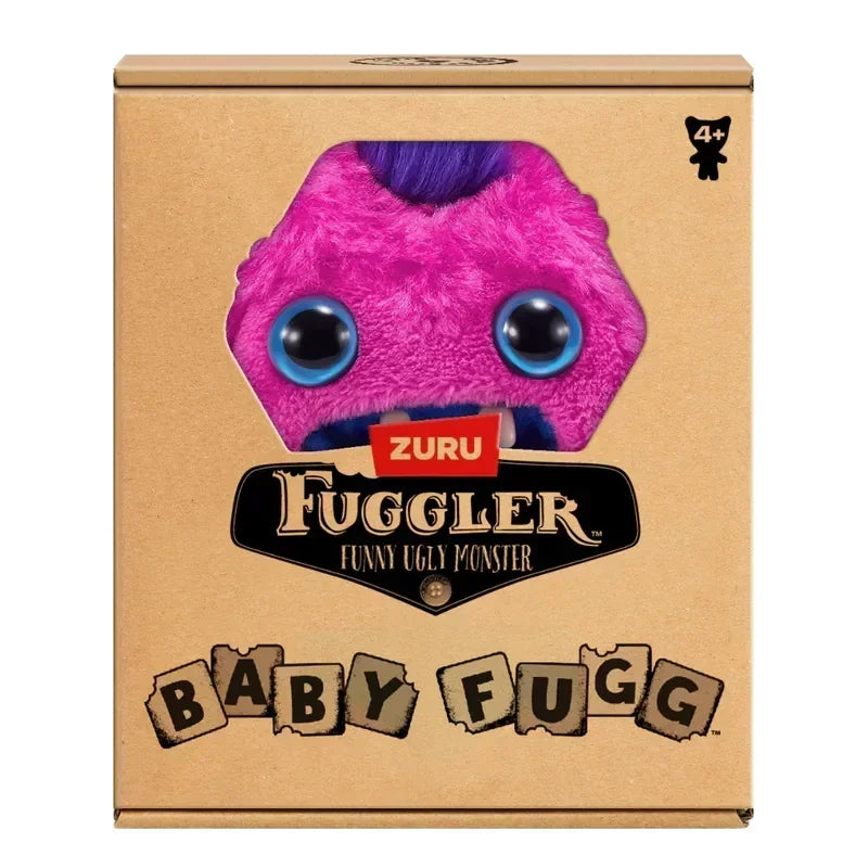 Fuggler Ugly Teeth Monsters Plush Toys Fuggler Baby Cartoon Wide Eyed Weirdo Rabbit Peluche Kawaii Multicolor Peluche Doll 8-9CM
