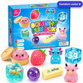 New Random Color 8pcs/Box TPR Maltose-Filled Squishy Toy, Slow Rising Stress Relief Sensory Fidget Decompression Blind Box Gift