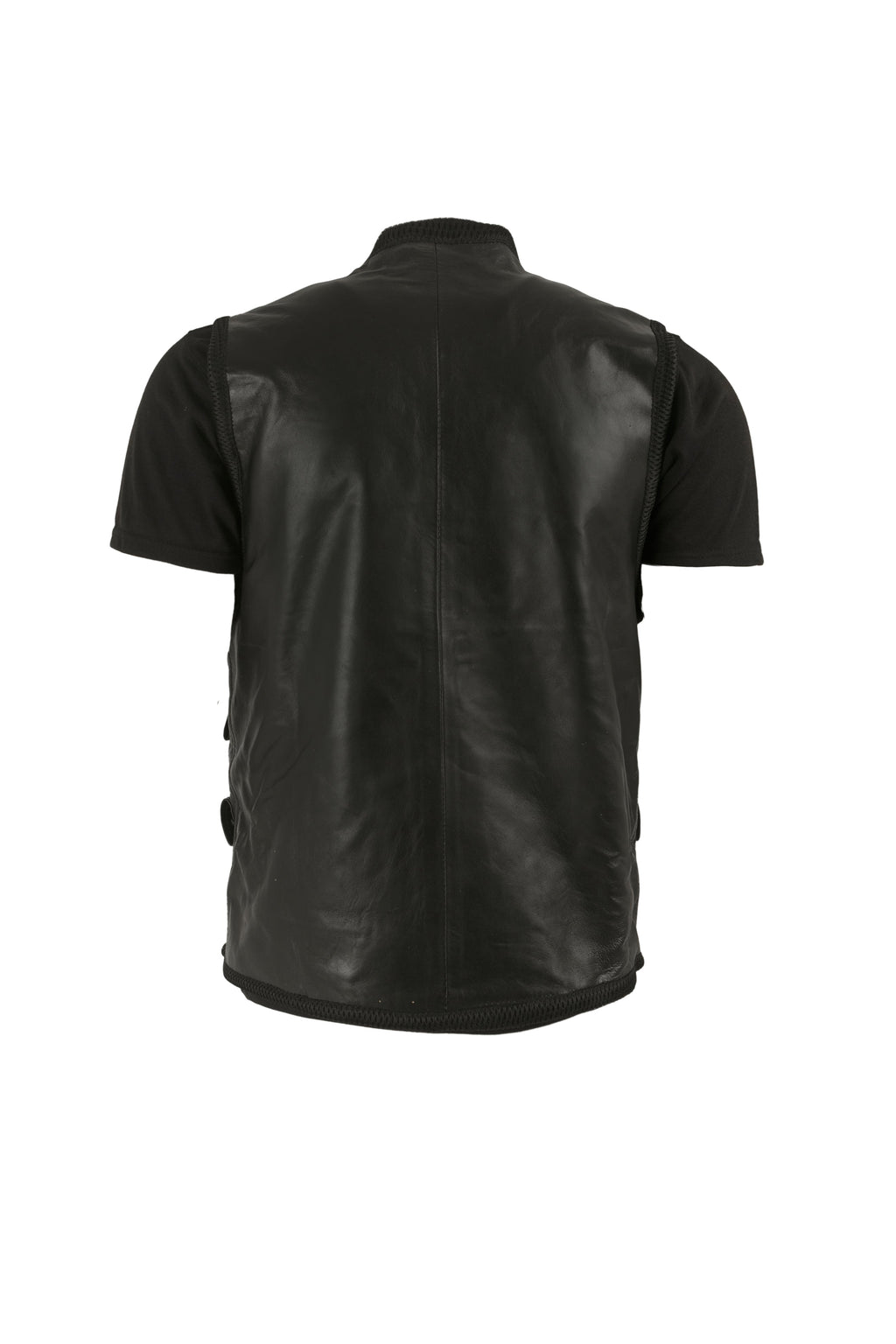 Handmade Wesley Snipes Blade Vest Trinity Vampire Hunter Military Style Handmade Cosplay Costume Leather Vest