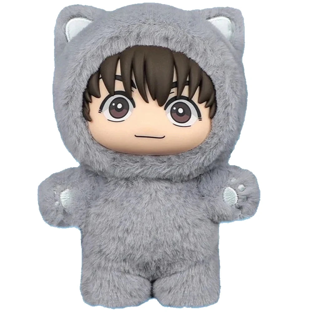 Wholesale Price Genuine Eaki Jujutsu Kaisen Season 2 Cat Park Party Five Satoru Blind Box Plush Handbag Series Model Pendant