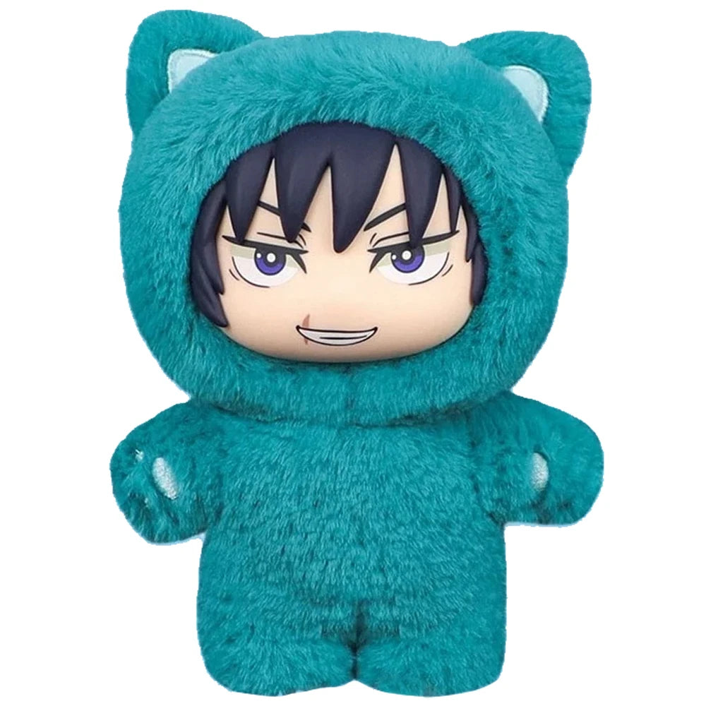 Wholesale Price Genuine Eaki Jujutsu Kaisen Season 2 Cat Park Party Five Satoru Blind Box Plush Handbag Series Model Pendant