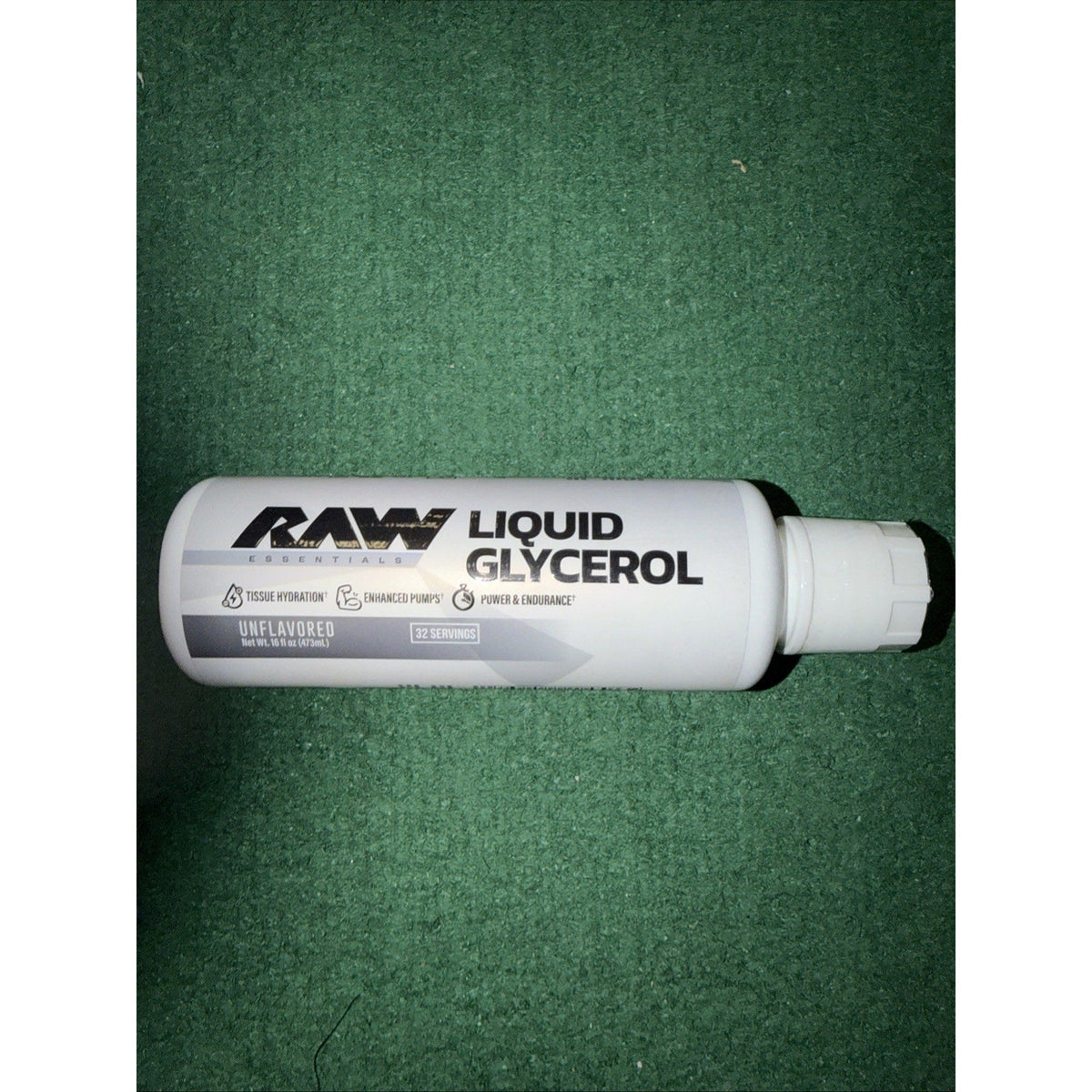 RAW Nutrition Essentials Liquid Glycerol for Power & Endurance, 2-Pack