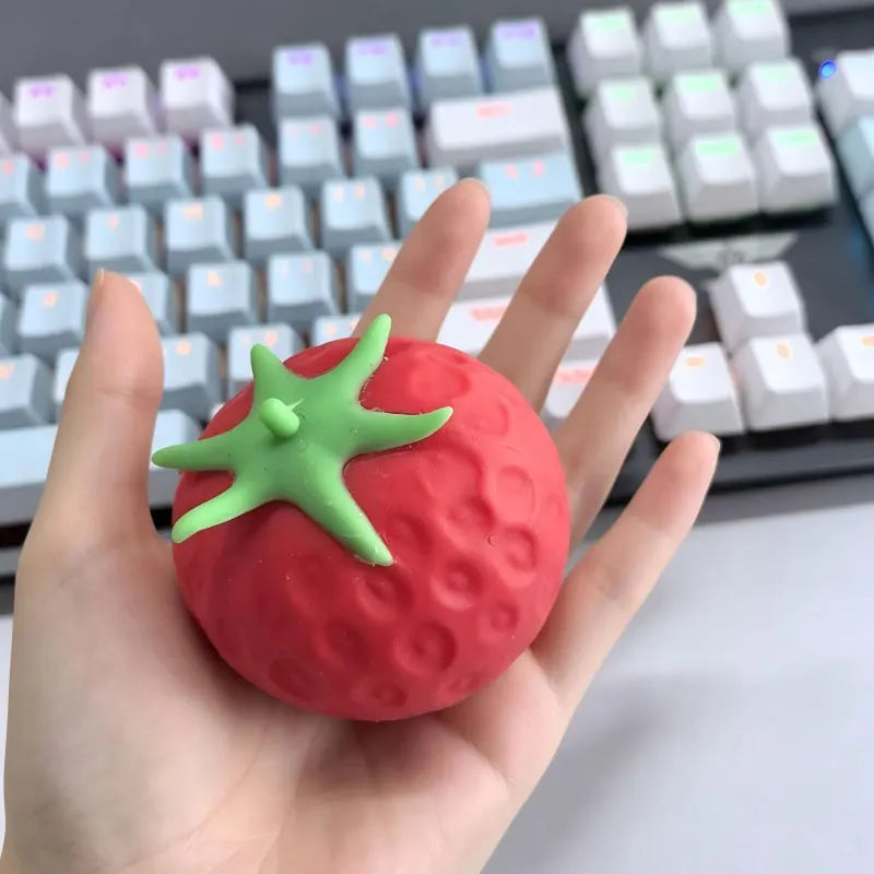 New Random Color 8pcs/Box TPR Maltose-Filled Squishy Toy, Slow Rising Stress Relief Sensory Fidget Decompression Blind Box Gift