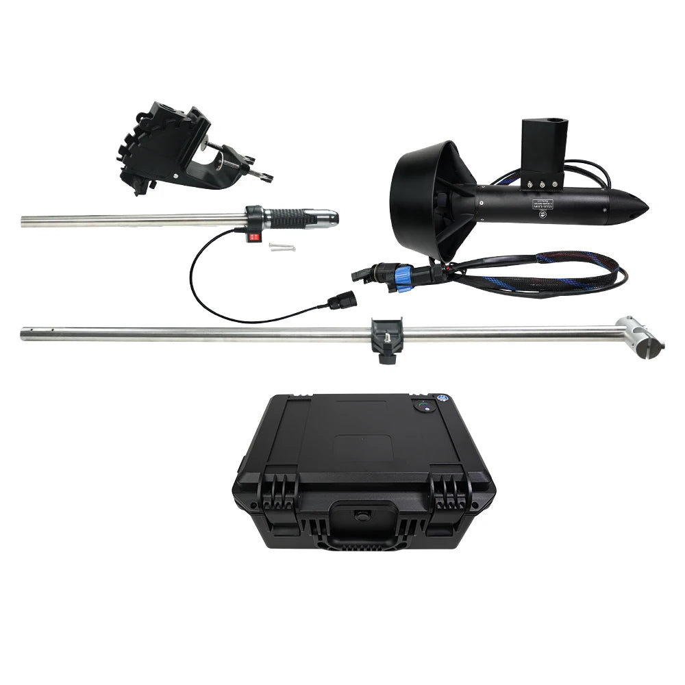 Flipsky 65220 6000W Electric Outboard Motor / ESC 2-in-1 Combo IP68 Waterproof 3000W Rated Electric Propeller For Boat