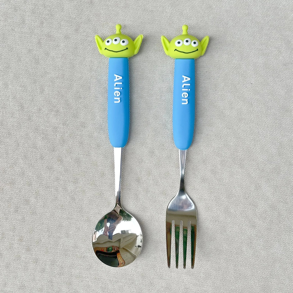 Toy Story 5 Spoon Fork Cutlery Set Woody Buzz Lightyear Jessie Forky Alien Cartoon Character Birthday Christmas Gift For Fans