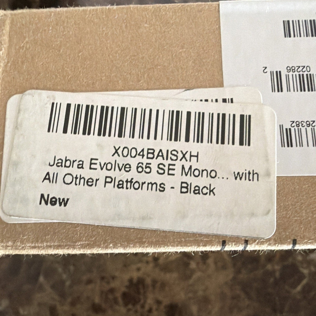 Jabra Evolve 65 SE Mono Wireless Headset with Bluetooth and Noise Cancelling Mic