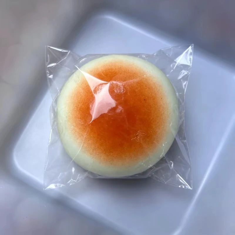 Crispy Sound Peach Fruit Squishy Toy – Slow Rising Stress Relief for Adults, Squeeze Anti-Anxiety Sensory Fidget Toy Daily Joy
