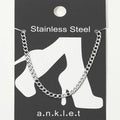Stainless Steel Curb Chain Anklet
