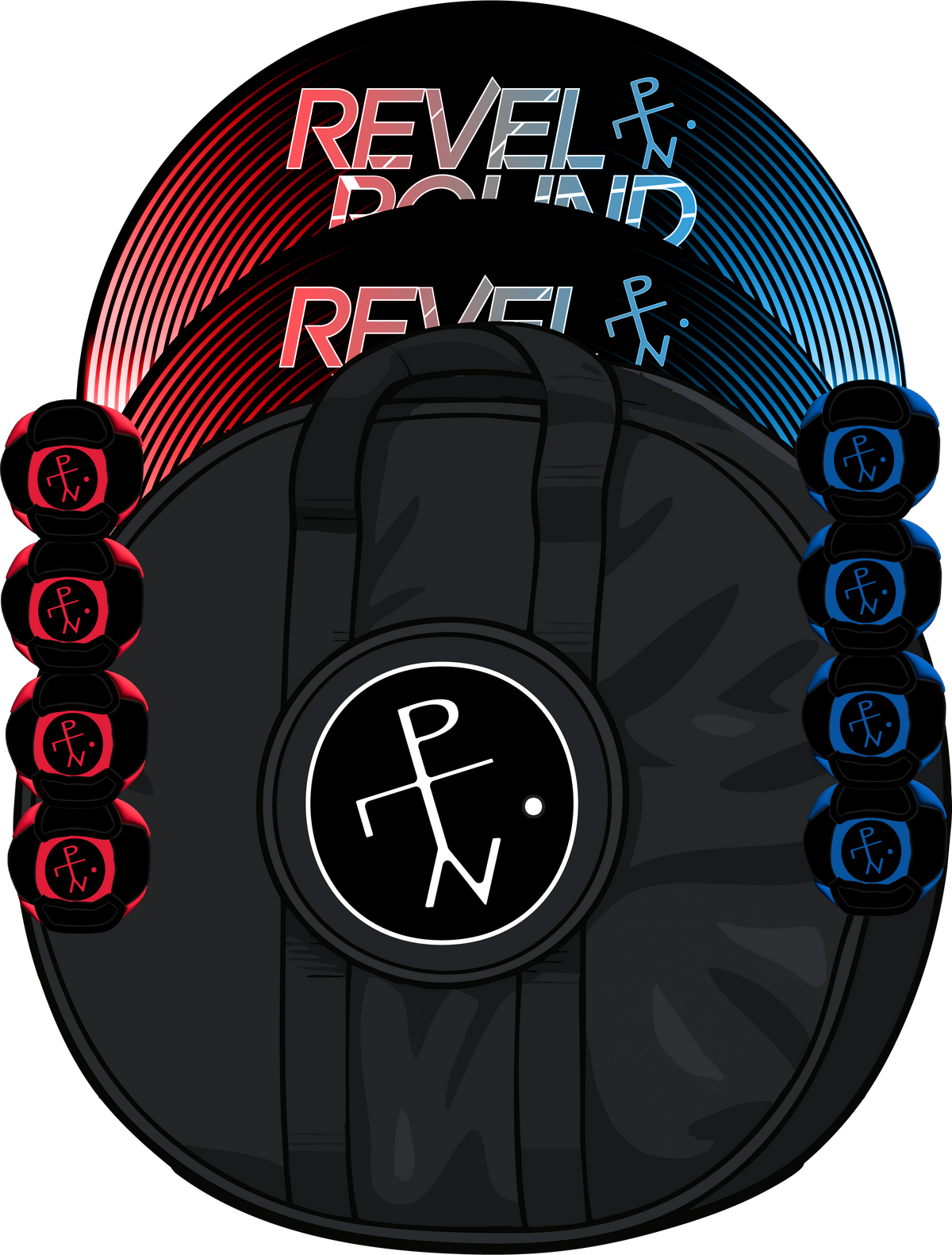 Turntable Edition | Red & Blue Remix