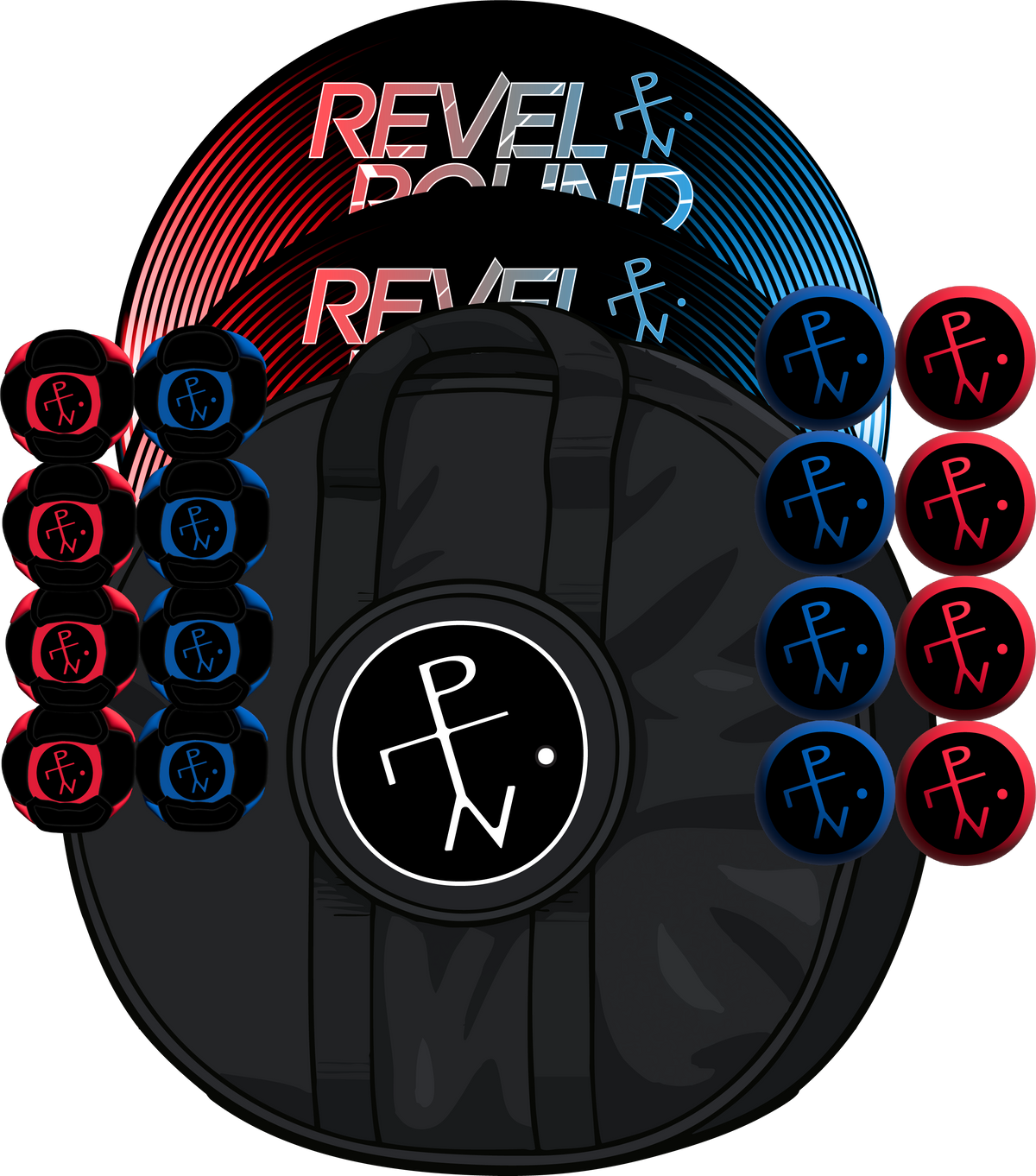 Turntable Edition | Red & Blue Remix