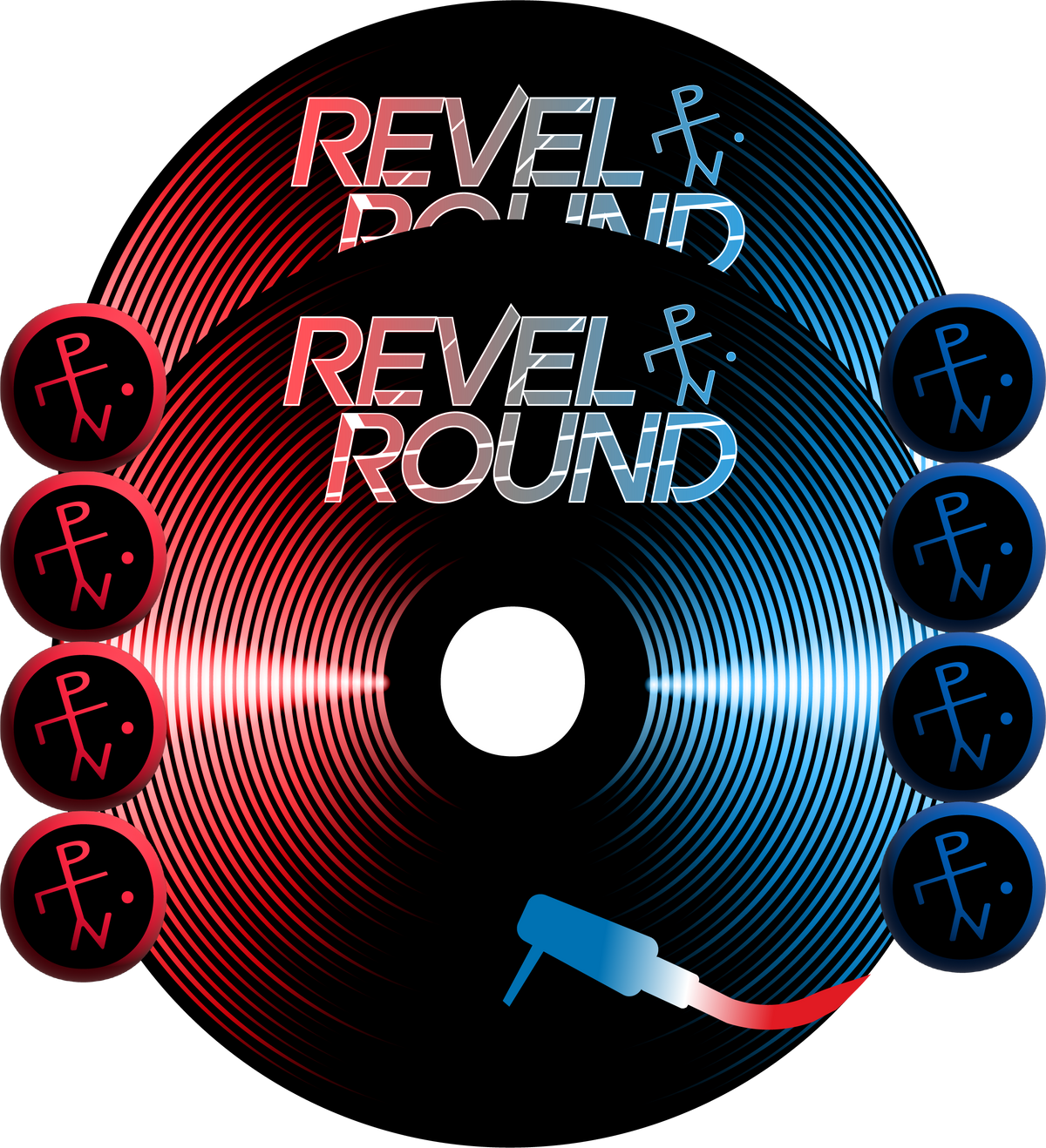 Turntable Edition | Red & Blue Remix