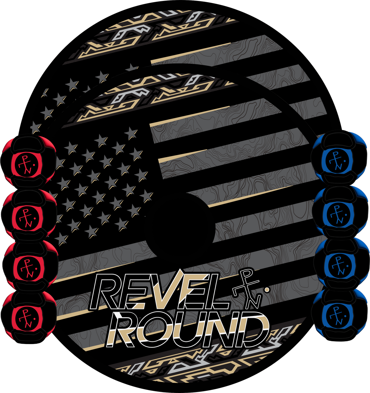 American Swag Black/Gold