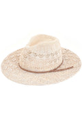 C.C HORSESHOE LACE KNITTING PANAMA HAT
