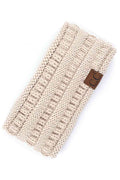 C.C Solid Ribbed Headwrap