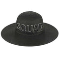 C.C Bride & Squad Pearls Wide Brim Sun Hat
