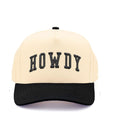 C.C HOWDY Letter Embroidered Two Tone Trucker Cap