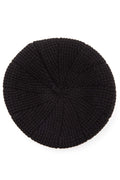 C.C SCALLOPED WAVE PATTERN BERET