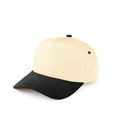 C.C Suede Bill Two Tone Trucker Snapback Cap