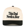 C.C THIS DAD NEEDS A BEER Letter Trucker Cap