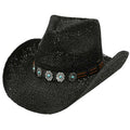 C.C Turquoise Charm Trim Cowboy Hat