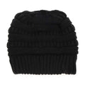 Fuzzy Lined Solid Classic C.C Beanie Tail