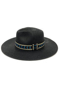 MULTI COLOR AZTEC BAND PANAMA HAT
