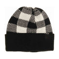 BABY Buffalo Plaid Cuff C.C Beanie