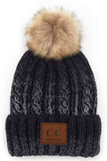 C.C Ombre Beanie with Pom