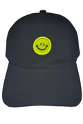 Happy Face Patch Pastel Tone Baseball Cap